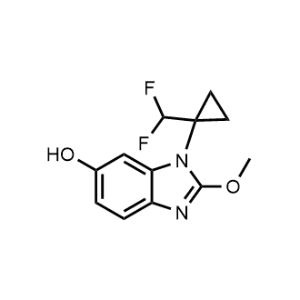 1-(1-(Difluoromethyl)cyclopropyl)-2-methoxy-1H-benzo[d]imidazol-6-ol|CS-1049920