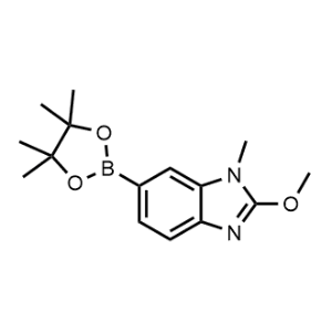 2-Methoxy-1-methyl-6-(4,4,5,5-tetramethyl-1,3,2-dioxaborolan-2-yl)-1H-benzo[d]imidazole|CS-1049928