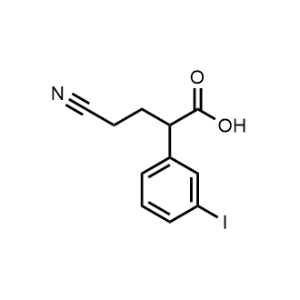4-Cyano-2-(3-iodophenyl)butanoic acid|CS-1050075