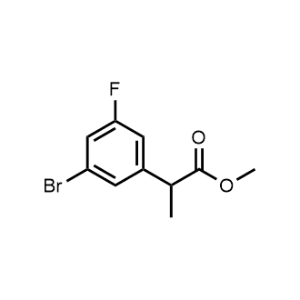 Methyl 2-(3-bromo-5-fluorophenyl)propanoate|CS-1050090