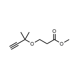Methyl 3-((2-methylbut-3-yn-2-yl)oxy)propanoate|CS-1050215
