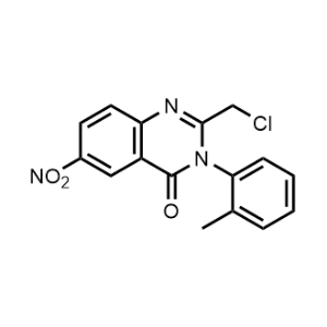 2-(Chloromethyl)-6-nitro-3-(o-tolyl)quinazolin-4(3H)-one|CS-1050507