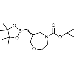 (Z)-tert-Butyl 6-((4,4,5,5-tetramethyl-1,3,2-dioxaborolan-2-yl)methylene)-1,4-oxazepane-4-carboxylate|CS-1050520