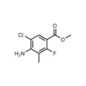 Methyl 4-amino-5-chloro-2-fluoro-3-methylbenzoate|CS-1050530