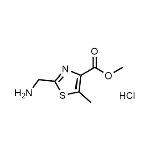 Methyl 2-(aminomethyl)-5-methylthiazole-4-carboxylate hydrochloride|CS-1050610