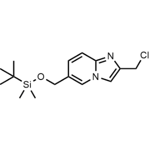 6-(((tert-Butyldimethylsilyl)oxy)methyl)-2-(chloromethyl)imidazo[1,2-a]pyridine|CS-1050689