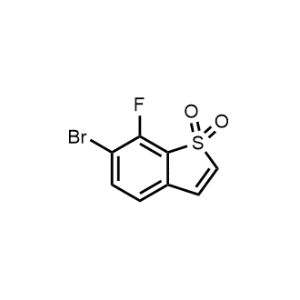 6-Bromo-7-fluorobenzo[b]thiophene 1,1-dioxide|CS-1050729