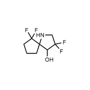 3,3,6,6-Tetrafluoro-1-azaspiro[4.4]nonan-4-ol|CS-1051017