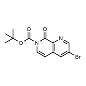tert-Butyl 3-bromo-8-oxo-1,7-naphthyridine-7(8H)-carboxylate|CS-1051070