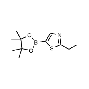 2-Ethyl-5-(4,4,5,5-tetramethyl-1,3,2-dioxaborolan-2-yl)thiazole|CS-1051080