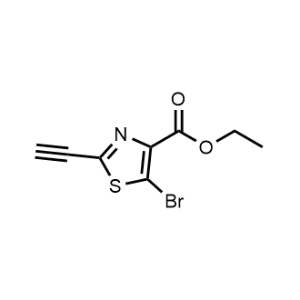 Ethyl 5-bromo-2-ethynylthiazole-4-carboxylate|CS-1051096