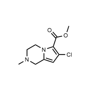 Methyl 7-chloro-2-methyl-1,2,3,4-tetrahydropyrrolo[1,2-a]pyrazine-6-carboxylate|CS-1051228