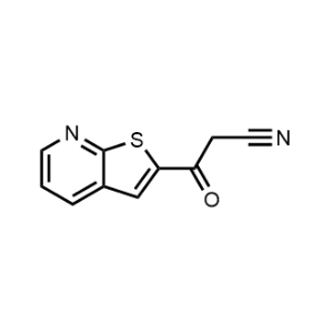3-Oxo-3-(thieno[2,3-b]pyridin-2-yl)propanenitrile|CS-1051284