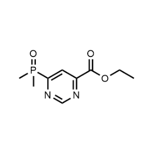Ethyl 6-(dimethylphosphoryl)pyrimidine-4-carboxylate|CS-1051316