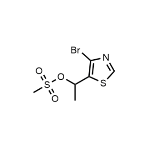 1-(4-Bromothiazol-5-yl)ethyl methanesulfonate|CS-1051324