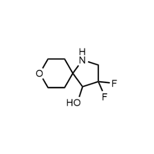 3,3-Difluoro-8-oxa-1-azaspiro[4.5]decan-4-ol|CS-1051402