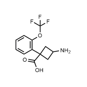 3-Amino-1-(2-(trifluoromethoxy)phenyl)cyclobutane-1-carboxylic acid|CS-1051725