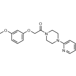 2-(3-Methoxyphenoxy)-1-(4-(pyridin-2-yl)piperazin-1-yl)ethan-1-one|CS-1051739