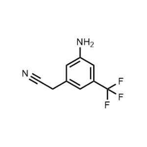 2-(3-Amino-5-(trifluoromethyl)phenyl)acetonitrile|CS-1052322