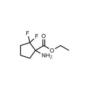 Ethyl 1-amino-2,2-difluorocyclopentane-1-carboxylate|CS-1052850