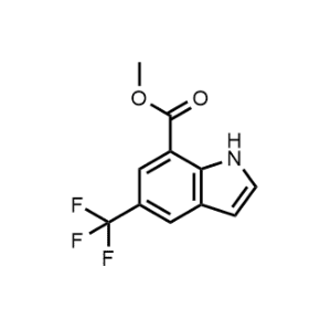 Methyl 5-(trifluoromethyl)-1H-indole-7-carboxylate|CS-1052880