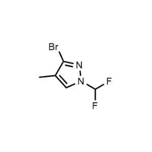 3-bromo-1-(difluoromethyl)-4-methyl-1H-Pyrazole|CS-1052929