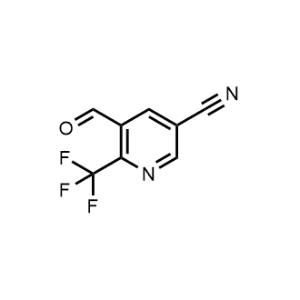 5-Formyl-6-(trifluoromethyl)nicotinonitrile|CS-1052932