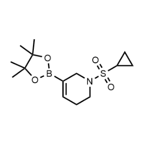 Pyridine, 1-(cyclopropylsulfonyl)-1,2,3,6-tetrahydro-5-(4,4,5,5-tetramethyl-1,3,2-dioxaborolan-2-yl)-|CS-1052990