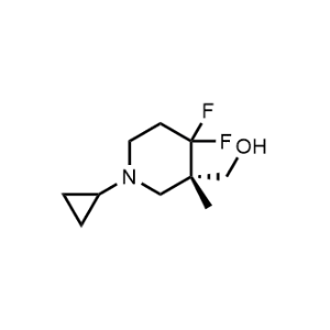 (S)-(1-Cyclopropyl-4,4-difluoro-3-methylpiperidin-3-yl)methanol|CS-1053046
