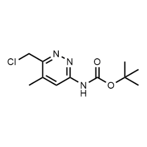 tert-Butyl (6-(chloromethyl)-5-methylpyridazin-3-yl)carbamate|CS-1053230