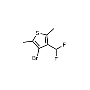 3-Bromo-4-(difluoromethyl)-2,5-dimethylthiophene|CS-1053338