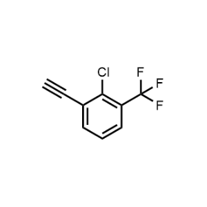 2-Chloro-1-ethynyl-3-(trifluoromethyl)benzene|CS-1053367