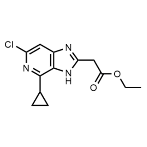 3H-Imidazo[4,5-c]pyridine-2-acetic acid, 6-chloro-4-cyclopropyl-, ethyl ester|CS-1053418
