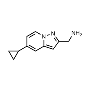 (5-Cyclopropylpyrazolo[1,5-a]pyridin-2-yl)methanamine|CS-1053498