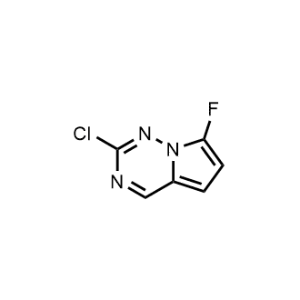 Pyrrolo[2,1-f][1,2,4]triazine, 2-chloro-7-fluoro-|CS-1053548