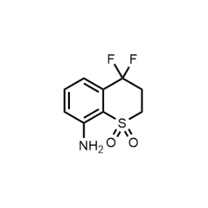 8-Amino-4,4-difluorothiochromane 1,1-dioxide|CS-1053626