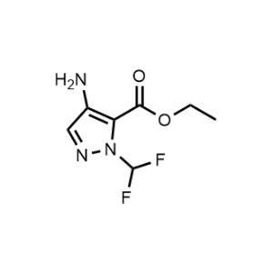 Ethyl 4-amino-1-(difluoromethyl)-1H-pyrazole-5-carboxylate|CS-1053629