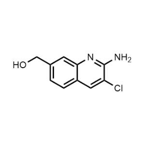 7-Quinolinemethanol, 2-amino-3-chloro-|CS-1053771