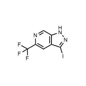 3-Iodo-5-(trifluoromethyl)-1H-pyrazolo[3,4-c]pyridine|CS-1053871