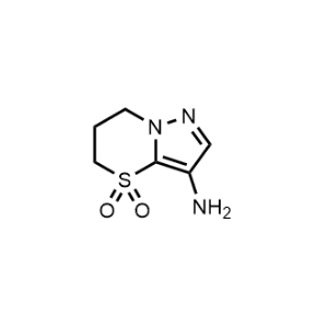 5H-Pyrazolo[5,1-b][1,3]thiazin-3-amine, 6,7-dihydro-, 4,4-dioxide|CS-1054064
