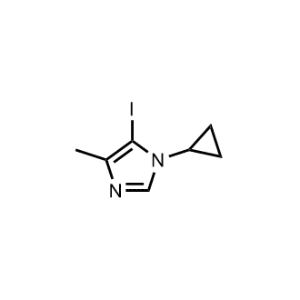 1-Cyclopropyl-5-iodo-4-methyl-1H-imidazole|CS-1054244