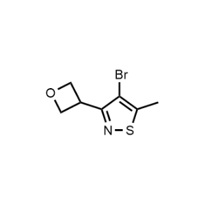 4-Bromo-5-methyl-3-(oxetan-3-yl)isothiazole|CS-1054255