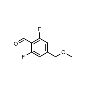 2,6-Difluoro-4-(methoxymethyl)benzaldehyde|CS-1054364