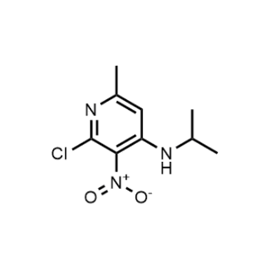 2-Chloro-6-methyl-N-(1-methylethyl)-3-nitro-4-pyridinamine|CS-1054367