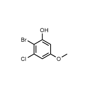 2-Bromo-3-chloro-5-methoxyphenol|CS-1054371
