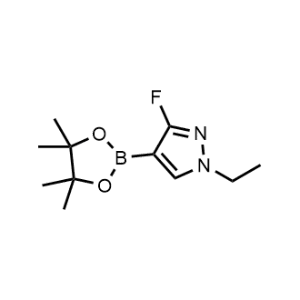 1-Ethyl-3-fluoro-4-(4,4,5,5-tetramethyl-1,3,2-dioxaborolan-2-yl)-1H-pyrazole|CS-1054400