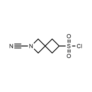 2-Azaspiro[3.3]heptane-6-sulfonyl chloride, 2-cyano-|CS-1054568