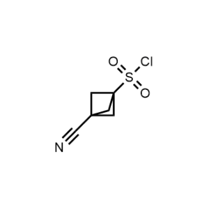 Bicyclo[1.1.1]pentane-1-sulfonyl chloride, 3-cyano-|CS-1054570