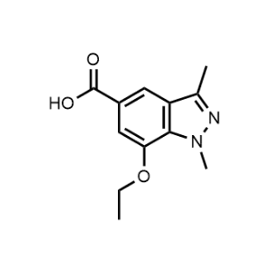7-Ethoxy-1,3-dimethyl-1H-indazole-5-carboxylic acid|CS-1054792