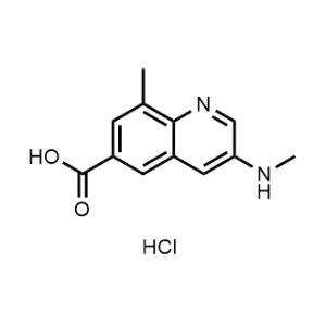 8-Methyl-3-(methylamino)quinoline-6-carboxylic acid hydrochloride|CS-1054795